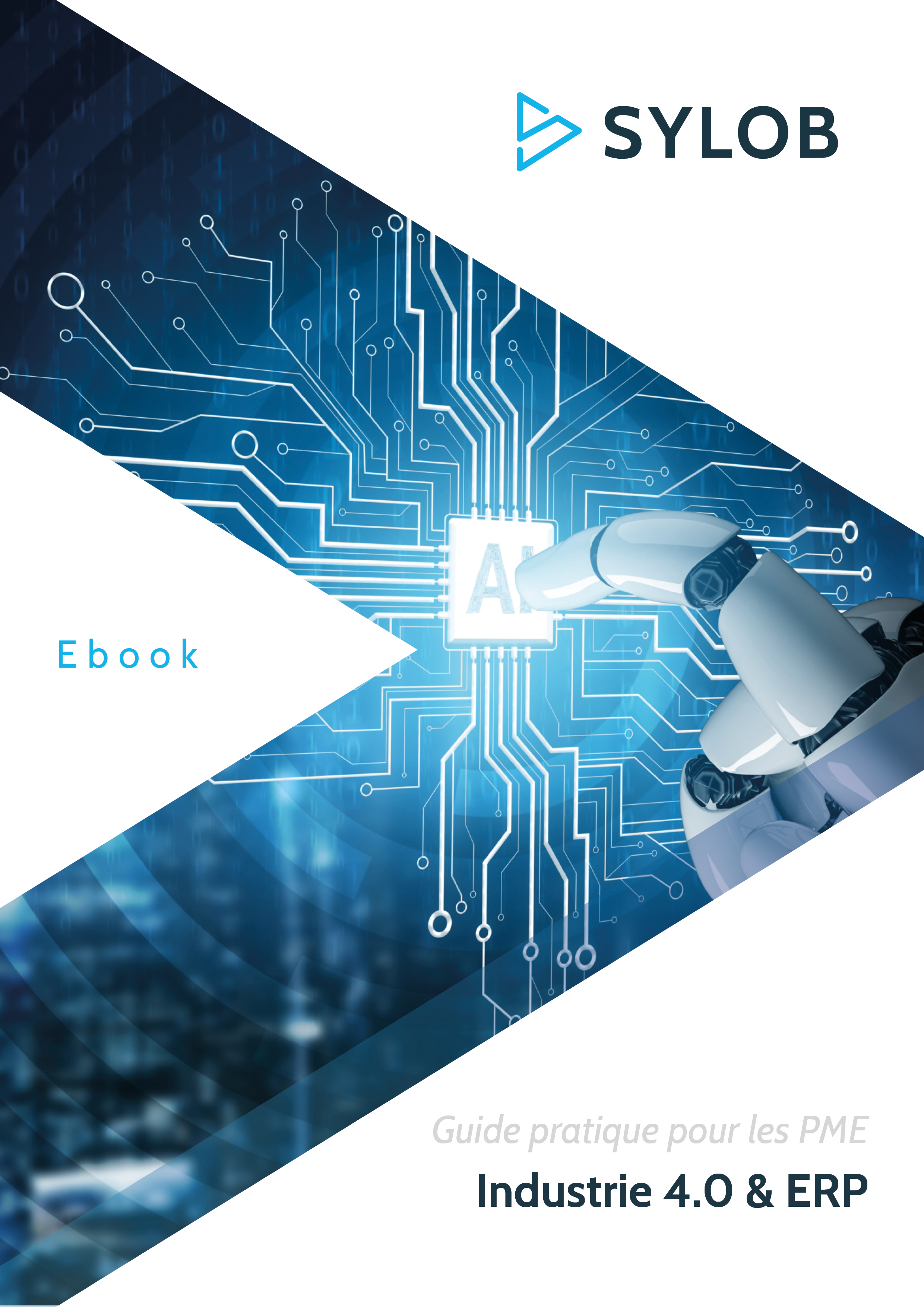 Couv Ebook - Industrie 4.0 & ERP - SYLOB